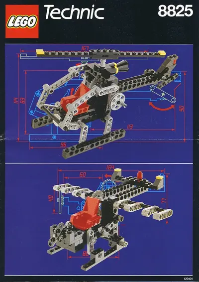 LEGO Technic 8825 Night Chopper set