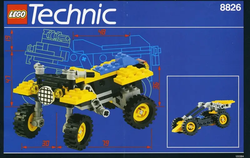 LEGO Technic 8826 ATX Sport Cycle set