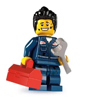 LEGO Collectable Minifigures 8827 Mechanic set