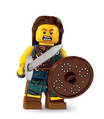 LEGO Collectable Minifigures 8827 Highland Battler set