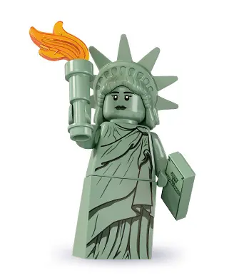 LEGO Collectable Minifigures 8827 Lady Liberty set