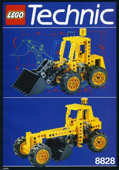 LEGO Technic 8828 Front End Loader set