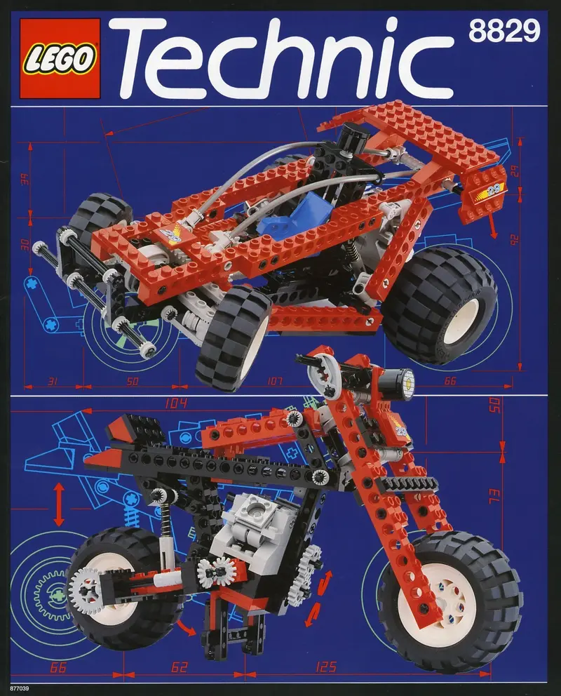 LEGO Technic 8829 Dune Blaster set