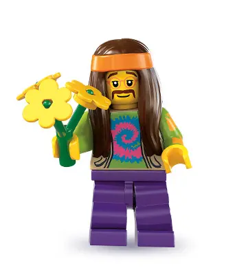 LEGO Collectable Minifigures 8831 Hippie set