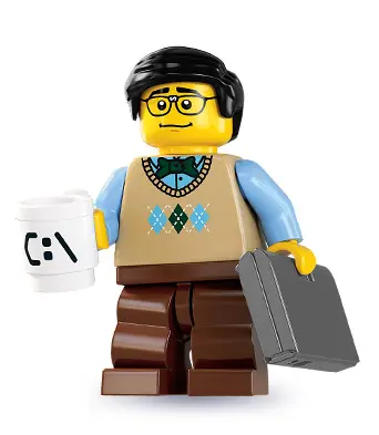 LEGO Collectable Minifigures 8831 Computer Programmer set