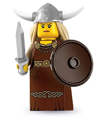 LEGO Collectable Minifigures 8831 Viking Woman set