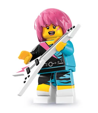 LEGO Collectable Minifigures 8831 Rocker Girl set