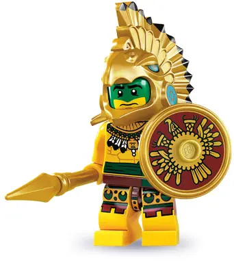 LEGO Collectable Minifigures 8831 Aztec Warrior set