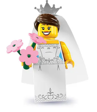 LEGO Collectable Minifigures 8831 Bride set