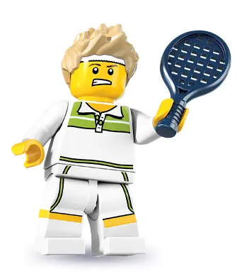 LEGO Collectable Minifigures 8831 Tennis Ace set