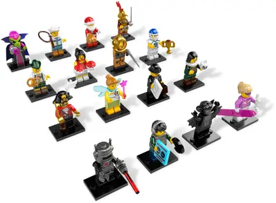 LEGO Collectable Minifigures 8833 LEGO Minifigures - Series 8 - Complete set