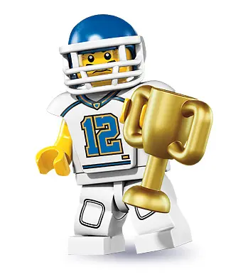 LEGO Collectable Minifigures 8833 Football Player set