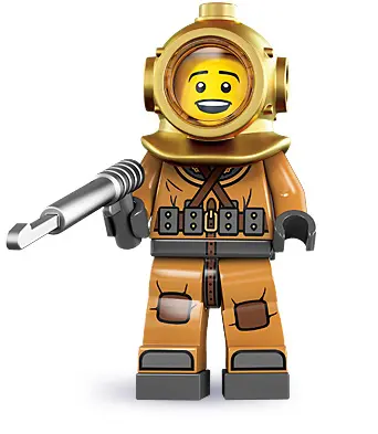 LEGO Collectable Minifigures 8833 Diver set