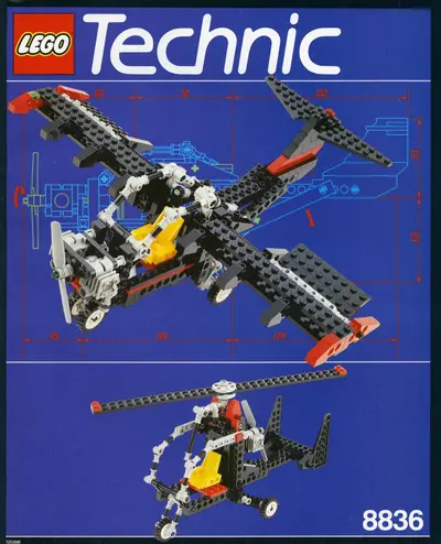 LEGO Technic 8836 Sky Ranger set