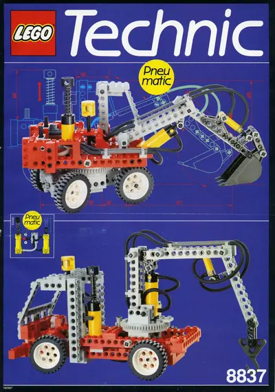 LEGO Technic 8837 Pneumatic Excavator set