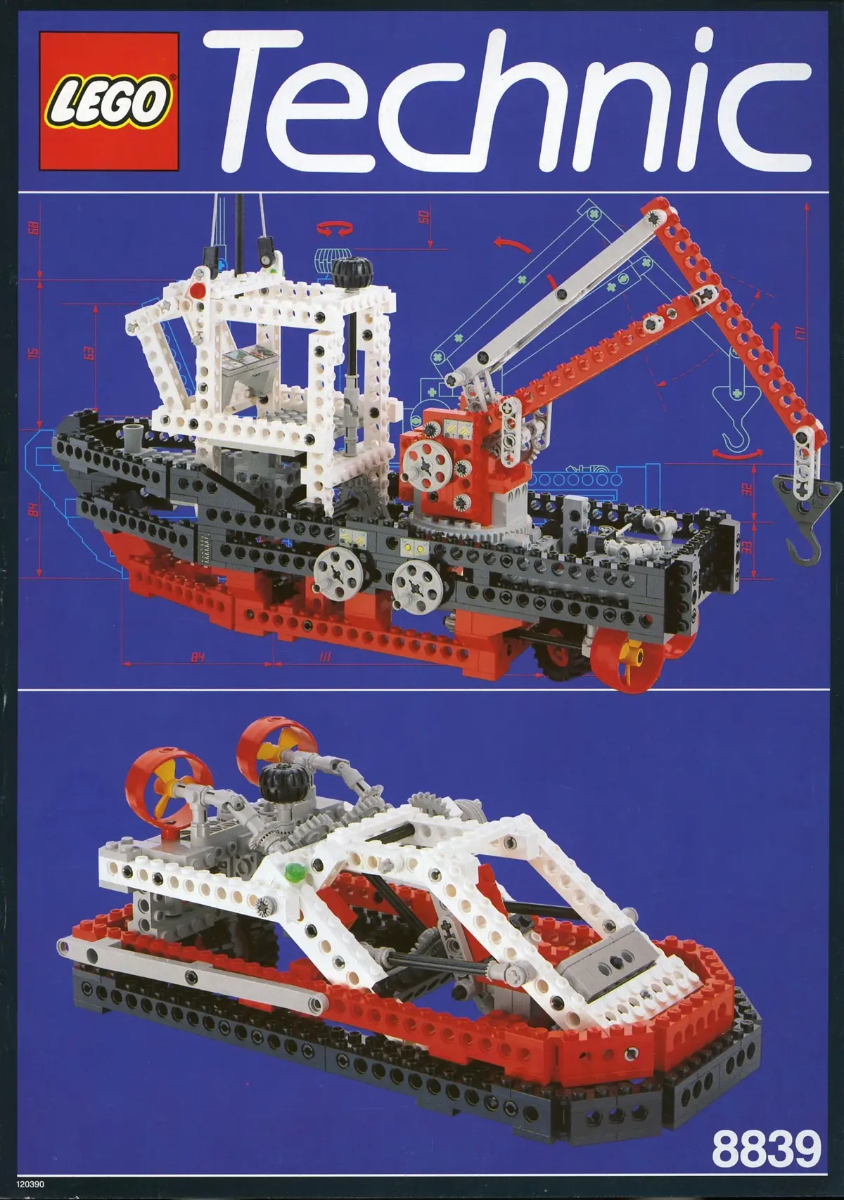 LEGO Technic 8839 Supply Ship set