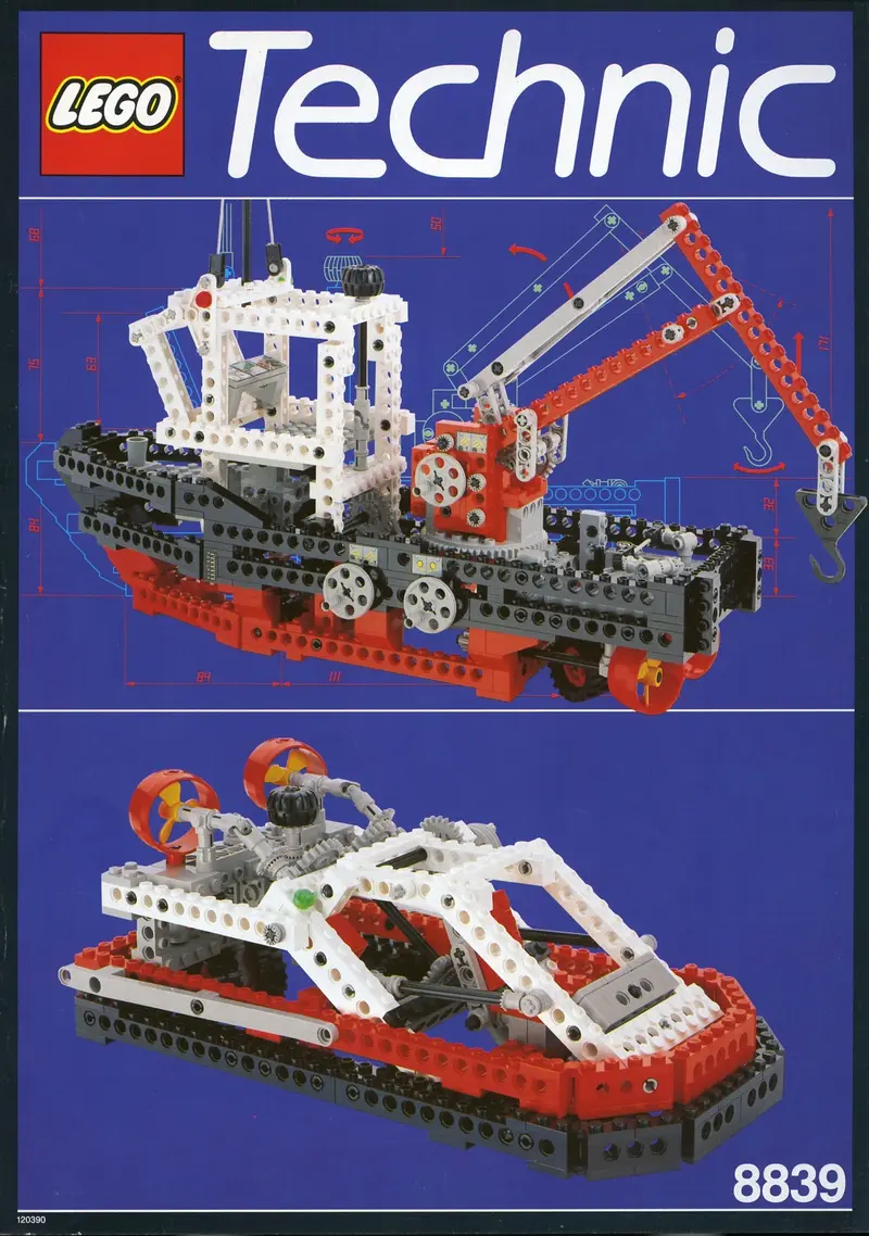 LEGO Technic 8839 Supply Ship set
