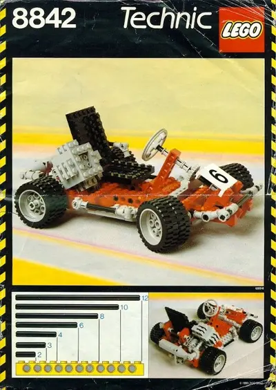 LEGO Technic 8842 Go-Kart set
