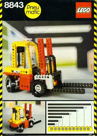LEGO Technic 8843 Fork-Lift Truck set