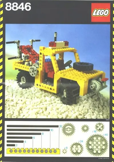 LEGO Technic 8846 Tow Truck set
