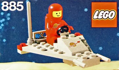LEGO Space 885 Space Scooter set