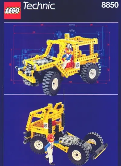 LEGO Technic 8850 Rally Support Truck set