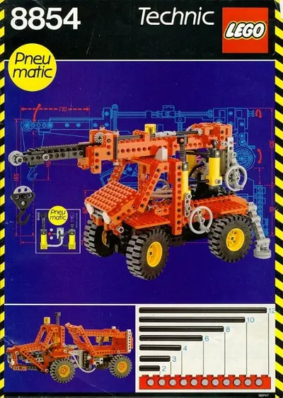 LEGO Technic 8854 Power Crane set