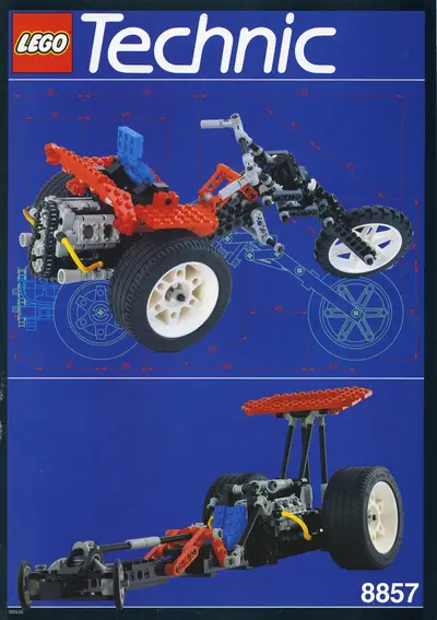 LEGO Technic 8857 Street Chopper set