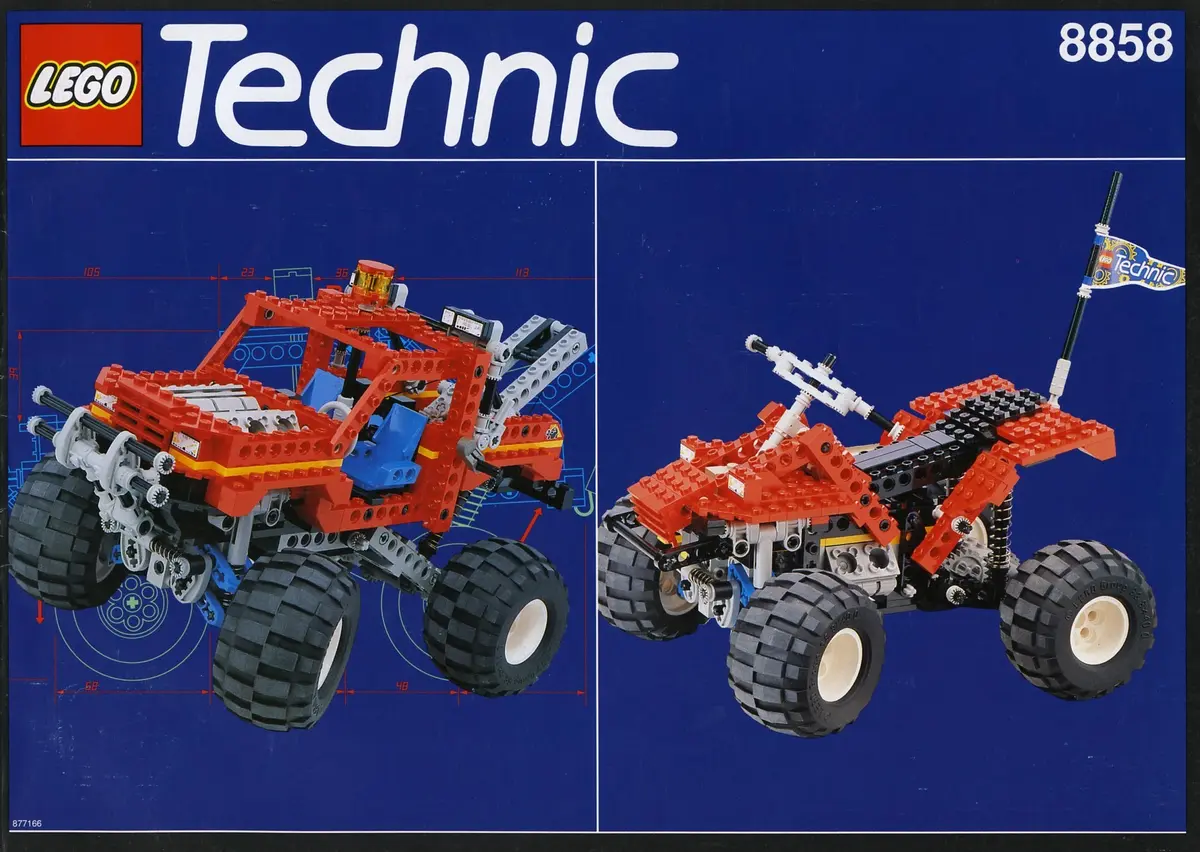 LEGO Technic 8858 Rebel Wrecker set