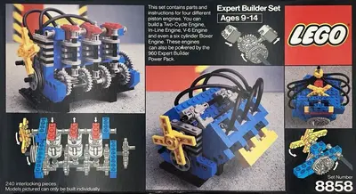 LEGO Technic 8858 Engines set