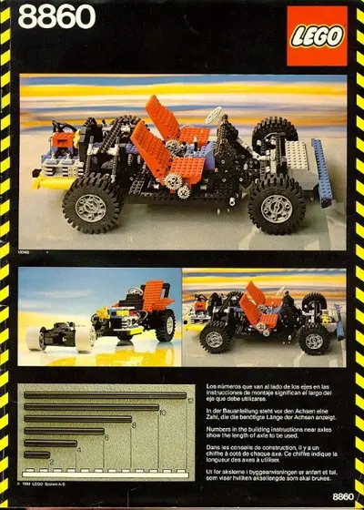 LEGO Technic 8860 Car Chassis set