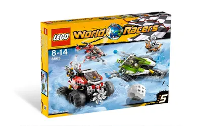 LEGO World Racers 8863 Blizzard's Peak set, image 4