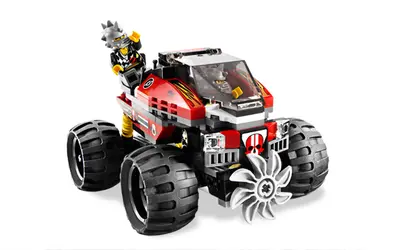 LEGO World Racers 8863 Blizzard's Peak set, image 5