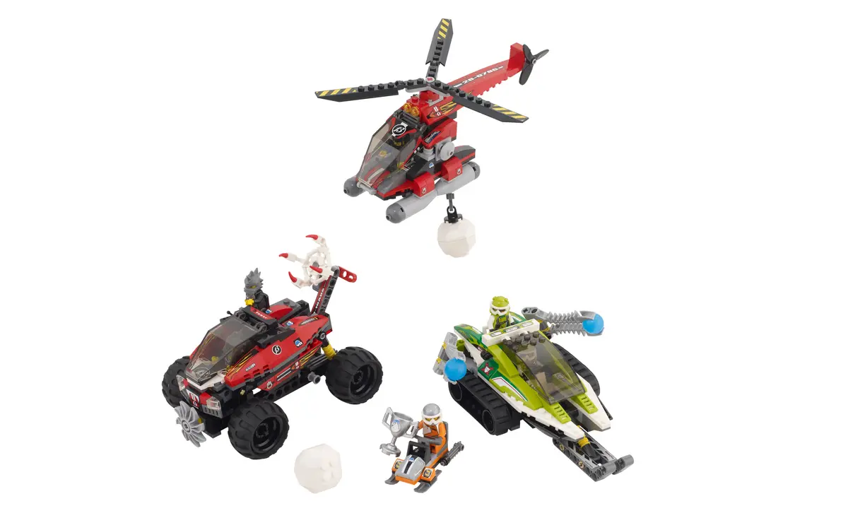 LEGO World Racers 8863 Blizzard's Peak set, image 3