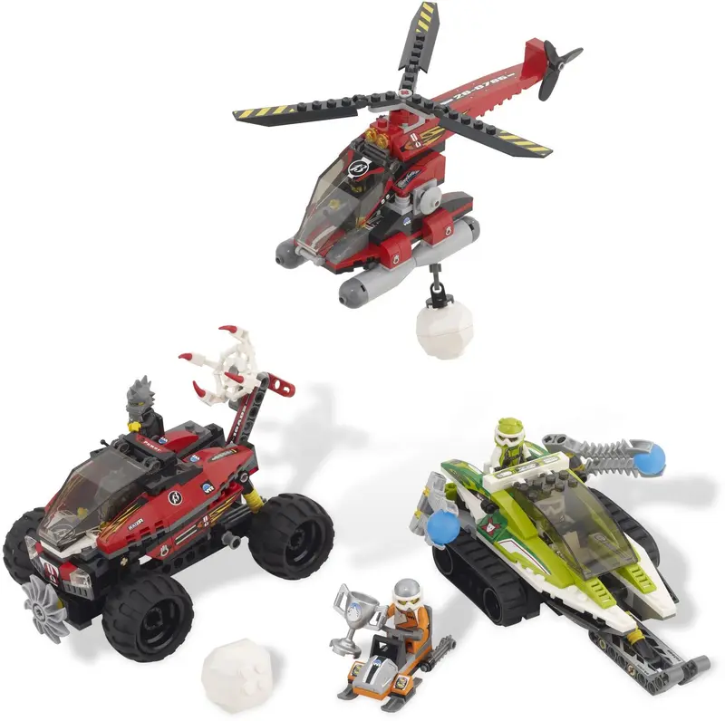 LEGO World Racers 8863 Blizzard's Peak set