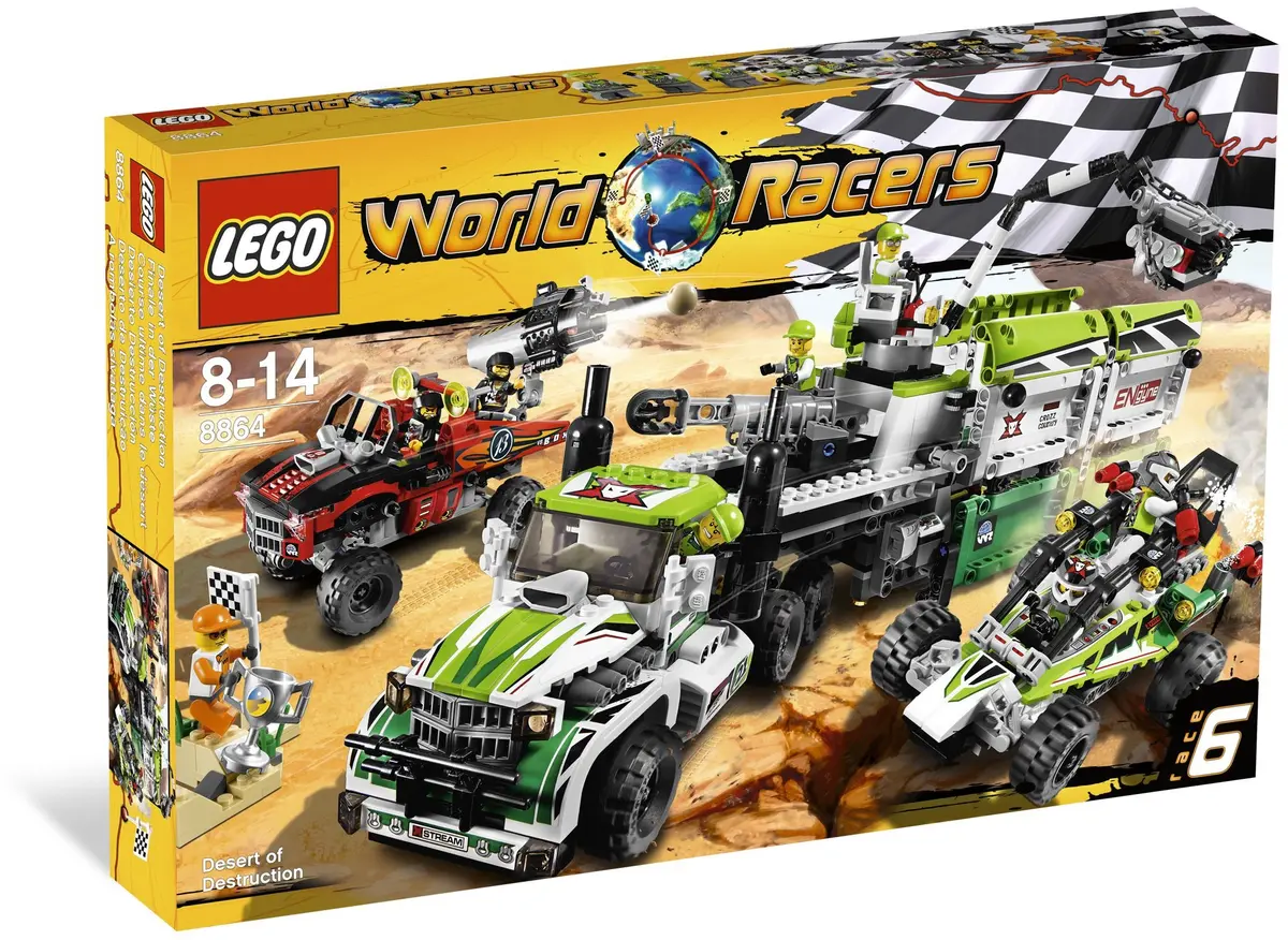 LEGO World Racers 8864 Desert of Destruction set, image 9