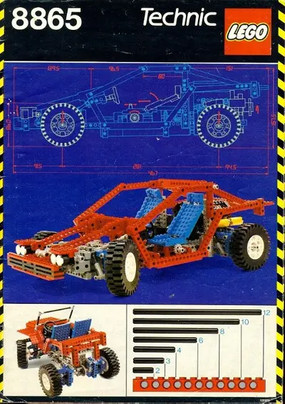 LEGO Technic 8865 Test Car set