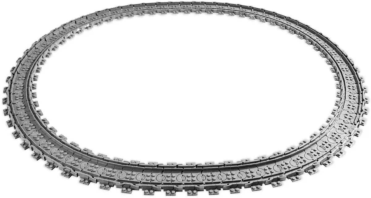 LEGO City 8867 Flexible Train Tracks set, image 9
