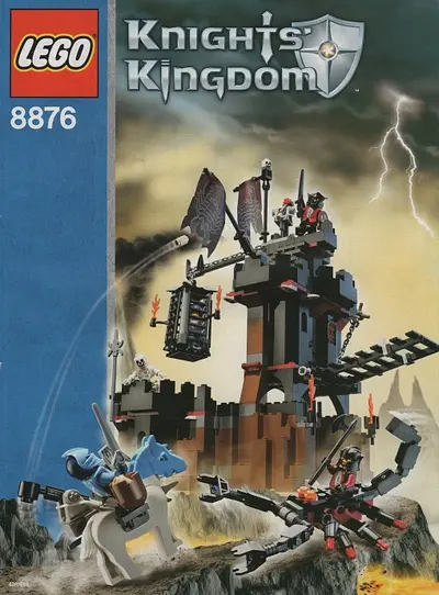 LEGO Castle 8876 Scorpion Prison Cave set