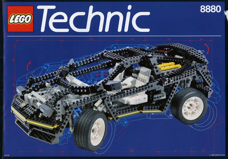LEGO Technic 8880 Super Car set