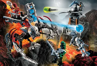 LEGO Bionicle 8892 Piraka Outpost set