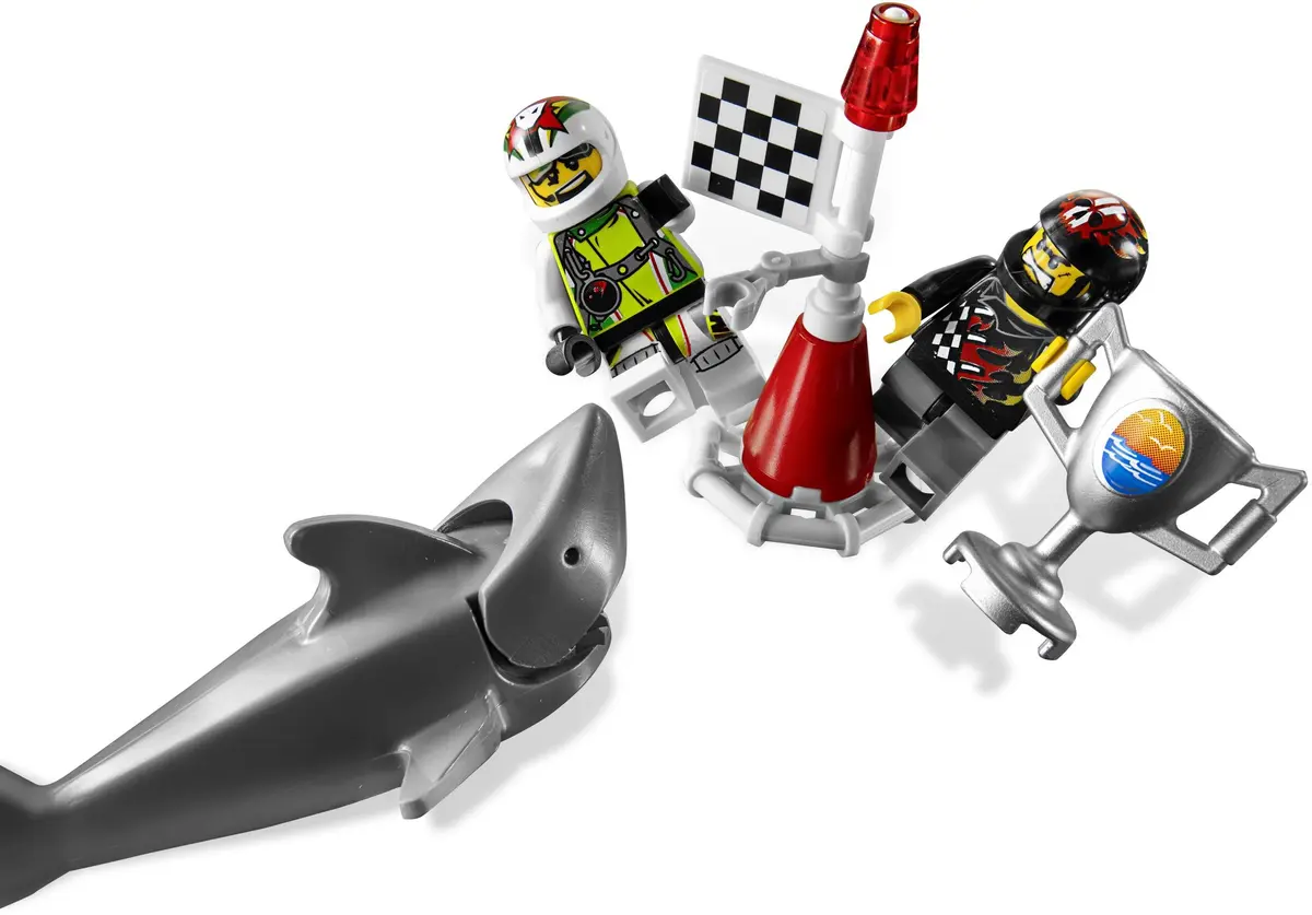 LEGO World Racers 8897 Jagged Jaws Reef set, image 9