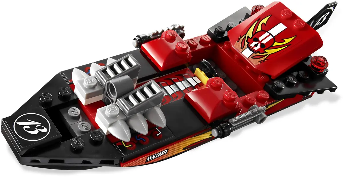 LEGO World Racers 8897 Jagged Jaws Reef set, image 11