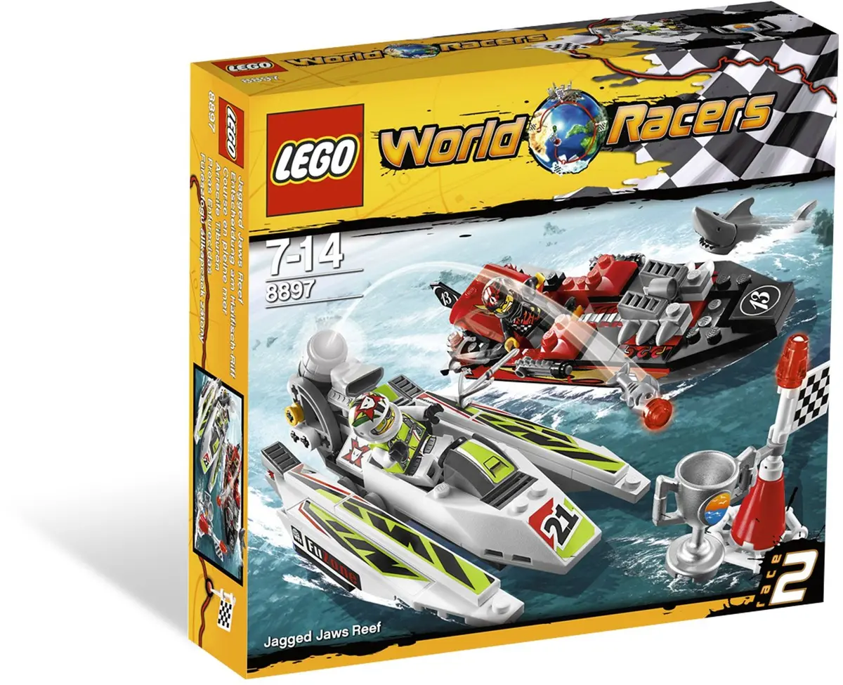 LEGO World Racers 8897 Jagged Jaws Reef set, image 8