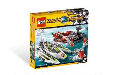 LEGO World Racers 8897 Jagged Jaws Reef set, image 4