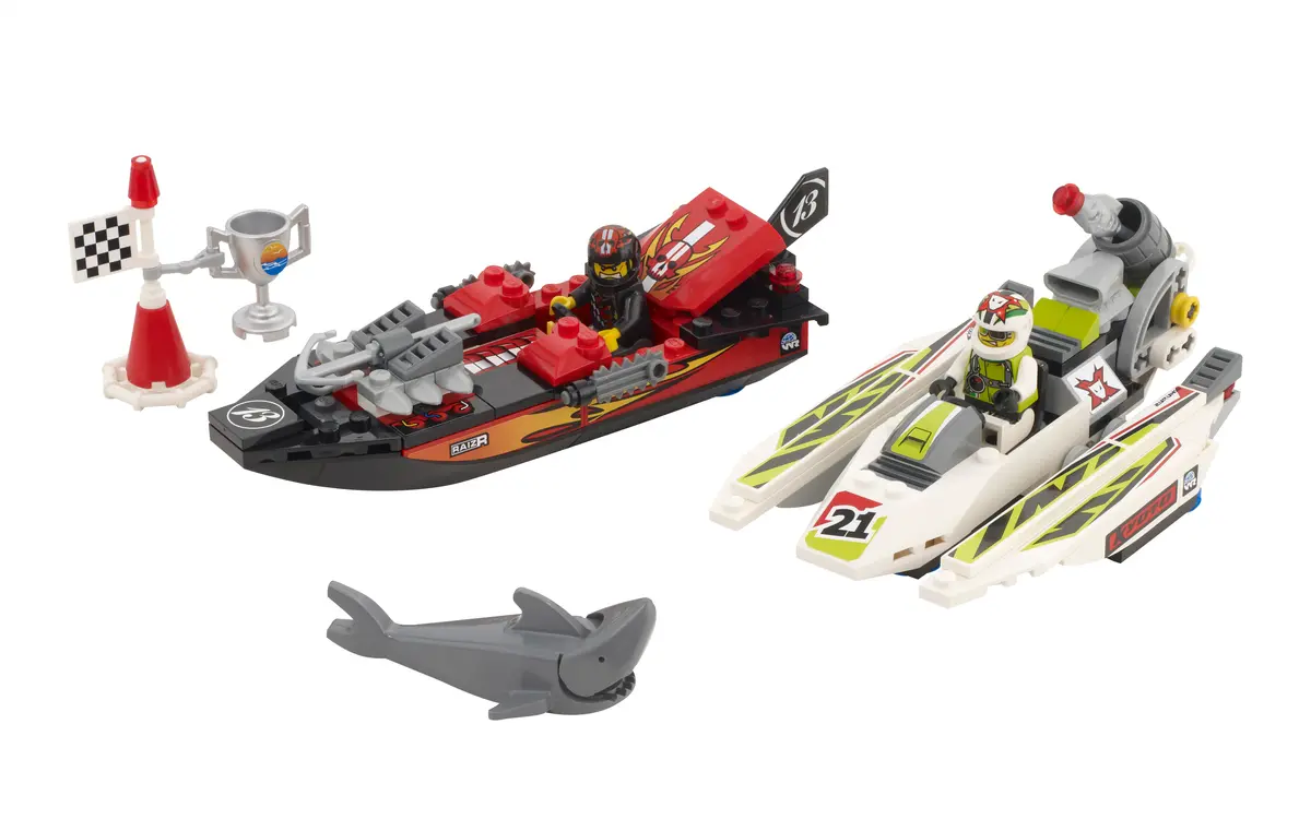 LEGO World Racers 8897 Jagged Jaws Reef set, image 3