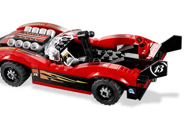 LEGO World Racers 8898 Wreckage Road set, image 8