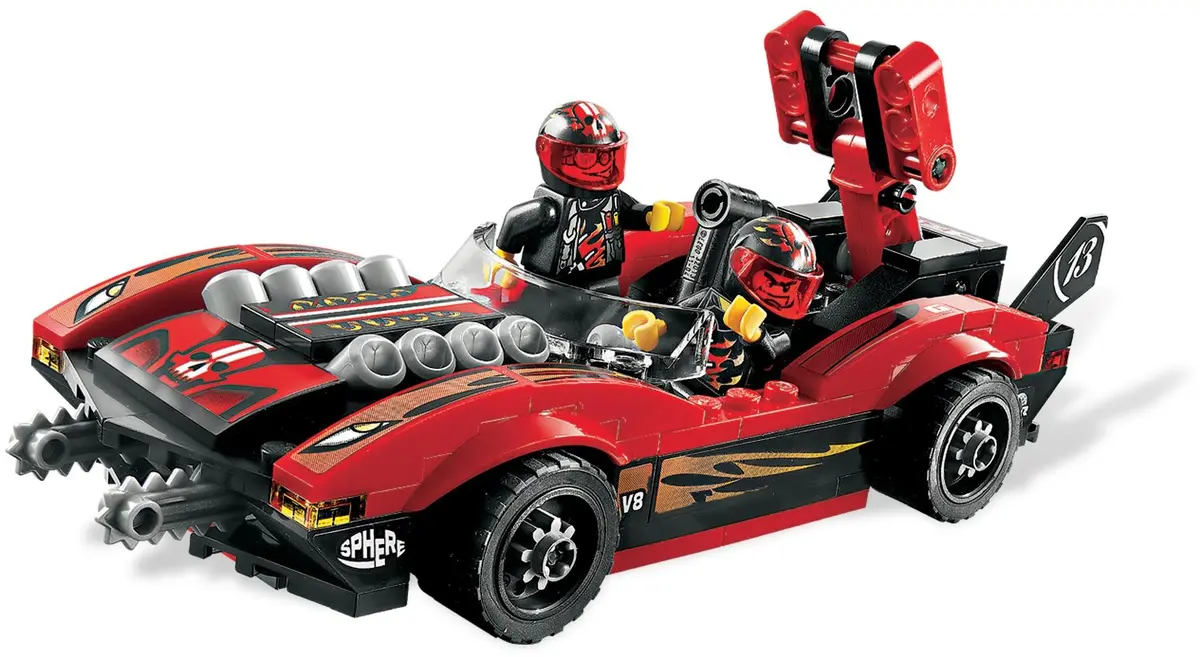 LEGO World Racers 8898 Wreckage Road set, image 18
