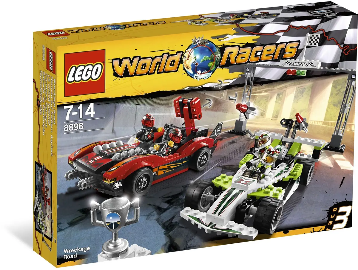 LEGO World Racers 8898 Wreckage Road set, image 16