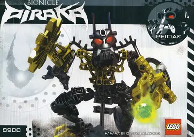 LEGO Bionicle 8900 Reidak set
